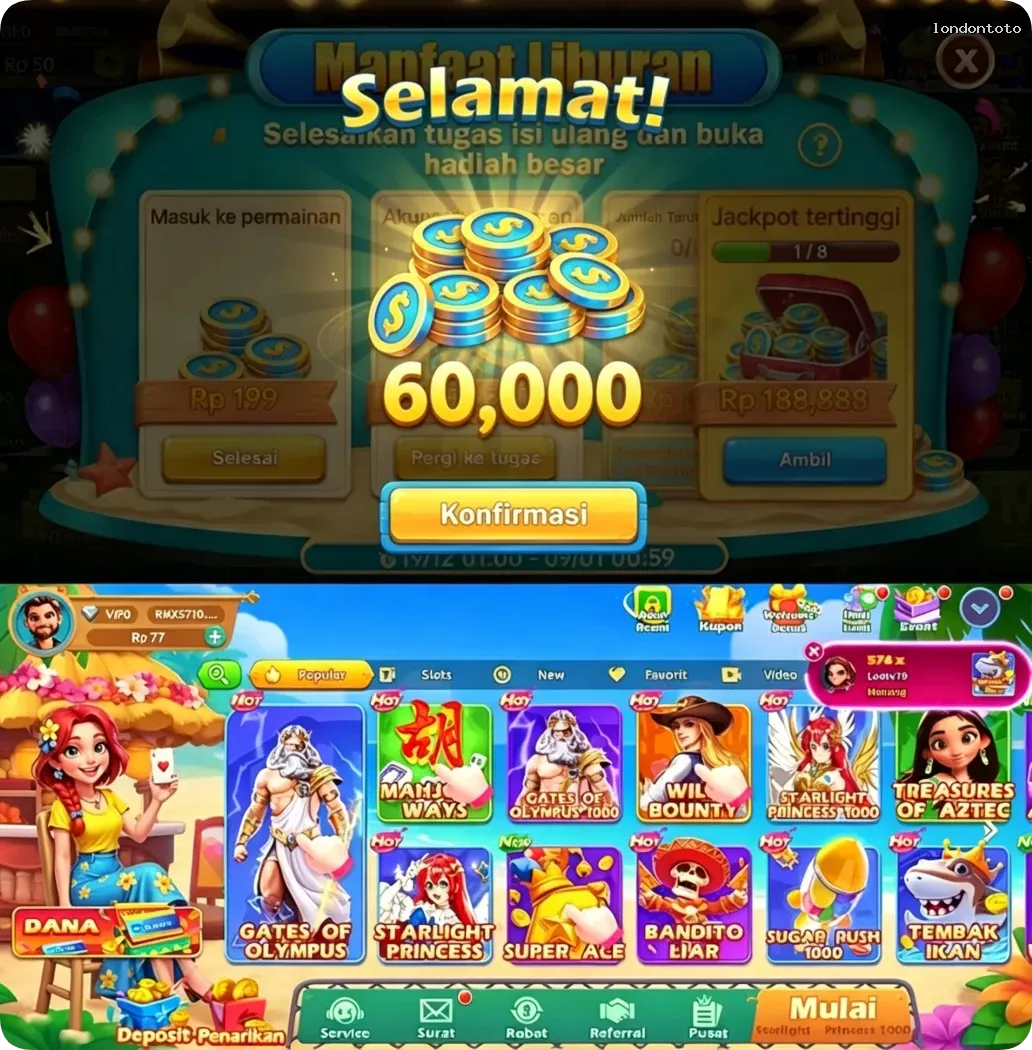 londontoto Masuk - londontoto Resmi